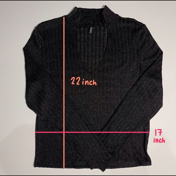 H&M keyhole v-neck sweater - Picture 2 of 2